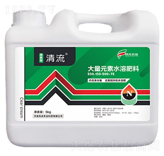 高氮型大量元素水溶肥料250-150-200+TE-清流-風(fēng)光農(nóng)業(yè)