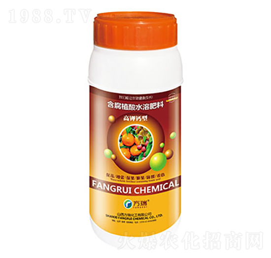 荔枝龍眼柑橘專用高鉀鈣型含腐植酸水溶肥料-方瑞