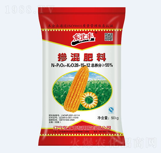 55%摻混肥28-15-12-東北豐