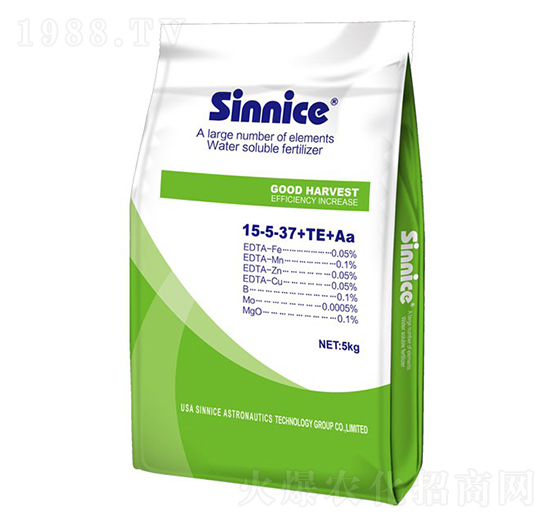 圣尼斯大量元素水溶肥15-5-37-福泰紅牛