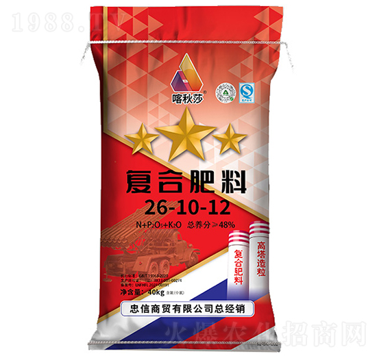 40kg復合肥料26-10-12-喀秋莎-愛爾法