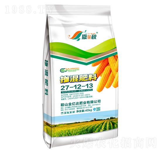 玉米專(zhuān)用摻混肥料27-12-13-撒金秋-金億達(dá)肥業(yè)
