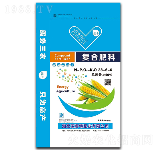 復(fù)合肥料28-6-6（40kg）-蘊(yùn)豐-澳磷丹