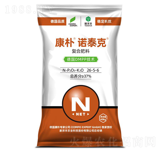 康樸諾泰克復(fù)合肥料26-5-6-康樸