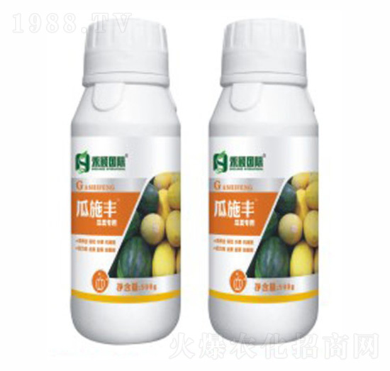 瓜類專用葉面肥-瓜施豐-禾穎生物