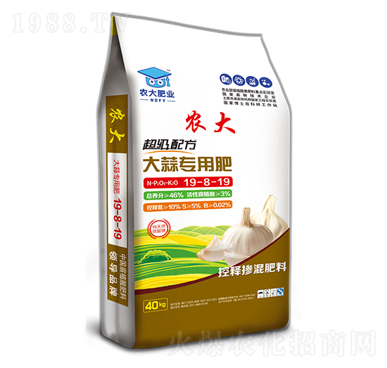 超級(jí)配方大蒜專用肥19-8-19-農(nóng)大肥業(yè)