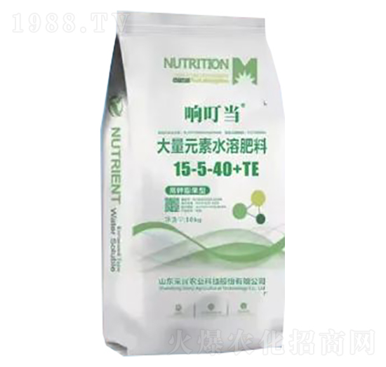 大量元素水溶肥15-5-40+TE-響叮當(dāng)-榮耀農(nóng)業(yè)