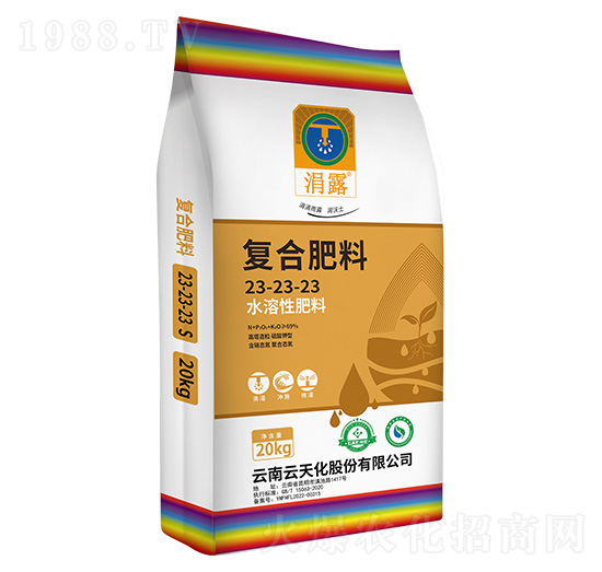 水溶性復(fù)合肥料23-23-23-涓露-天騰化工
