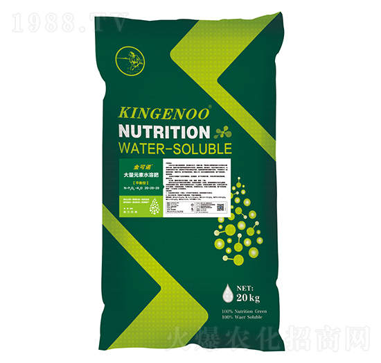 平衡型大量元素水溶肥料20-20-20-金可諾