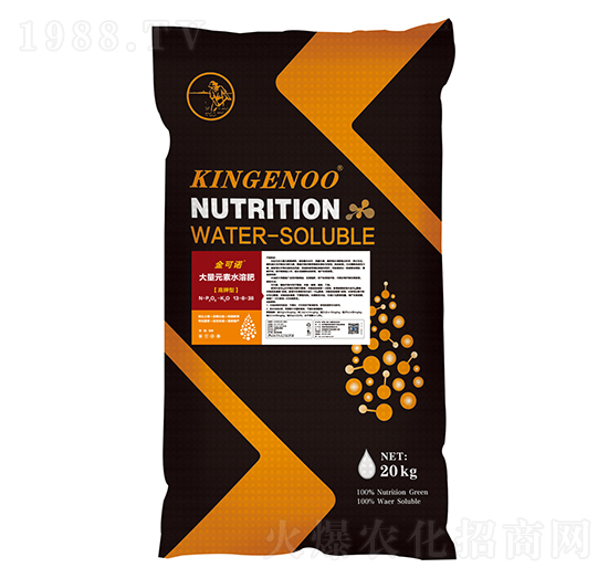 高鉀型大量元素水溶肥料13-8-38-金可諾