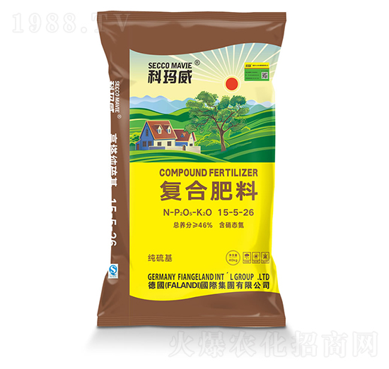 純硫基復(fù)合肥料15-5-26-科瑪威-法蘭地
