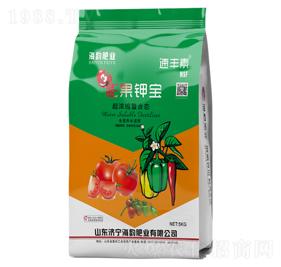 超濃縮螯合態(tài)全營養(yǎng)水溶肥-膨果鉀寶-海韻生物