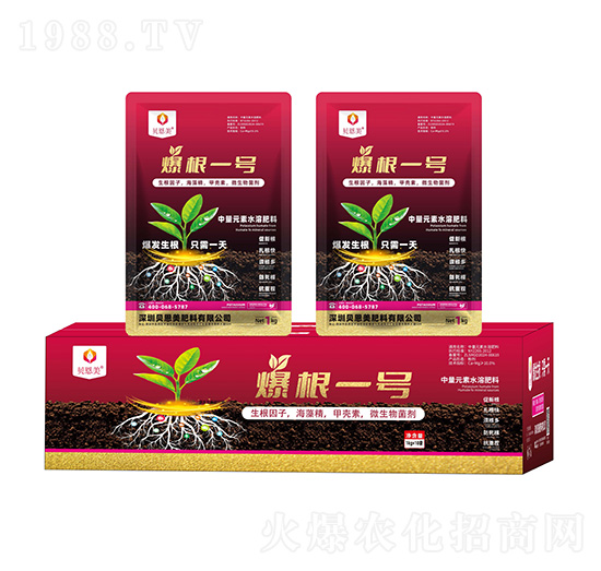 中量元素水溶肥料-爆根一號-貝恩美