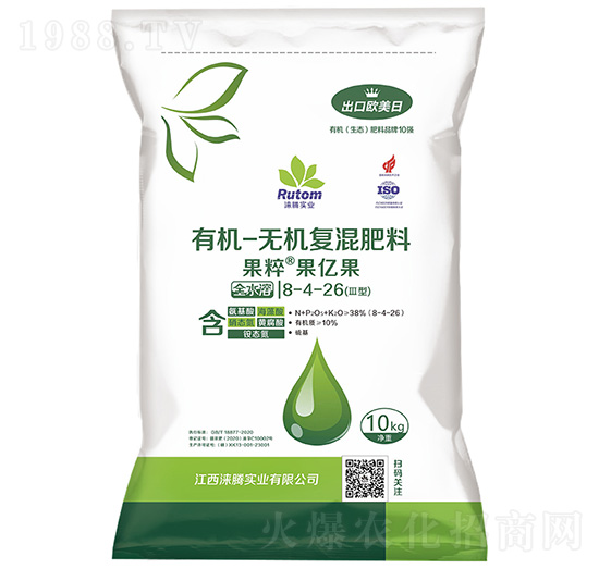 有機(jī)無機(jī)復(fù)混肥料8-4-26-果粹·果億果-淶騰