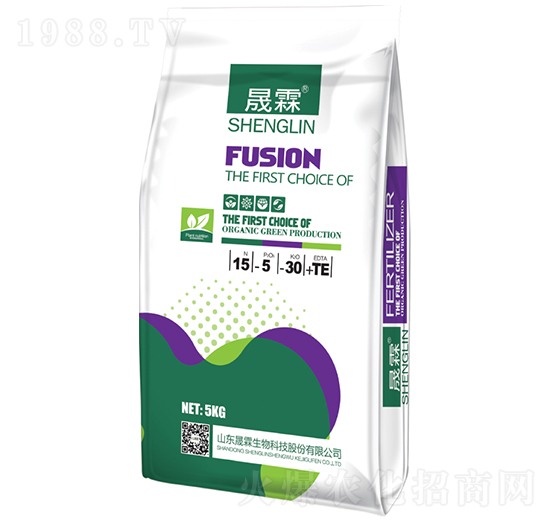 高氮高鉀型大量元素水溶肥料15-5-30+TE-晟霖生物