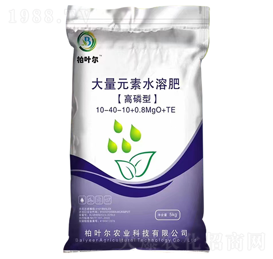 高磷型大量元素水溶肥-柏葉爾