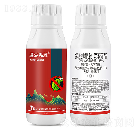 15%氟啶蟲酰胺·聯(lián)苯-疆湖舞雅-富源作物