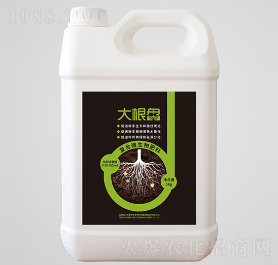 大根盤(pán)復(fù)合微生物肥料-坤禾生物