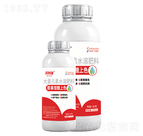 膨果增塘上色大量元素水溶肥料-沃科瑞-禧勒姆