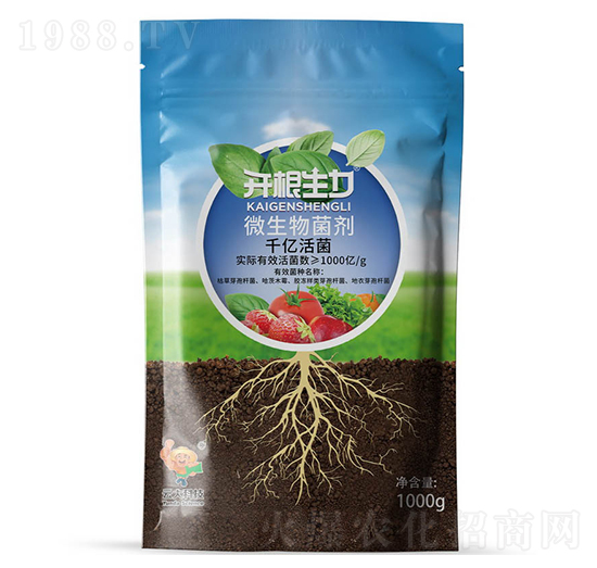 微生物菌劑粉劑通用型1000億活菌-開根生力-云大科技