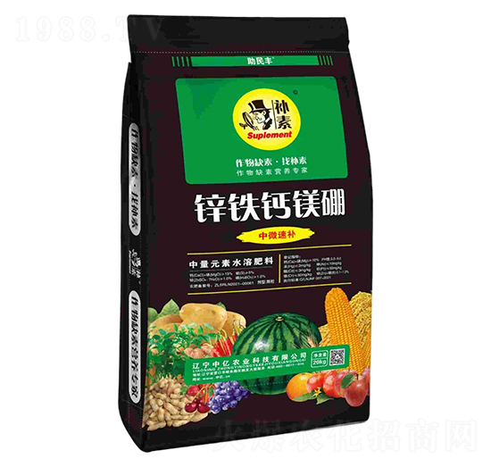 中量元素水溶肥料-鋅鐵鈣鎂硼-助民豐-中億農(nóng)業(yè)