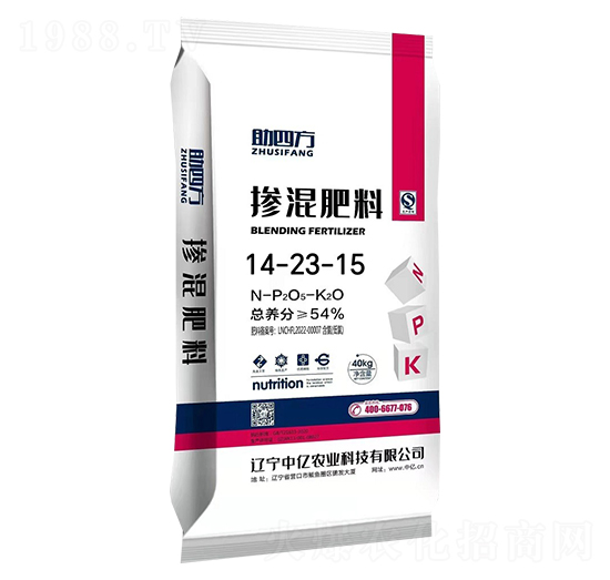 摻混肥料14-23-15-助四方-中億農業(yè)