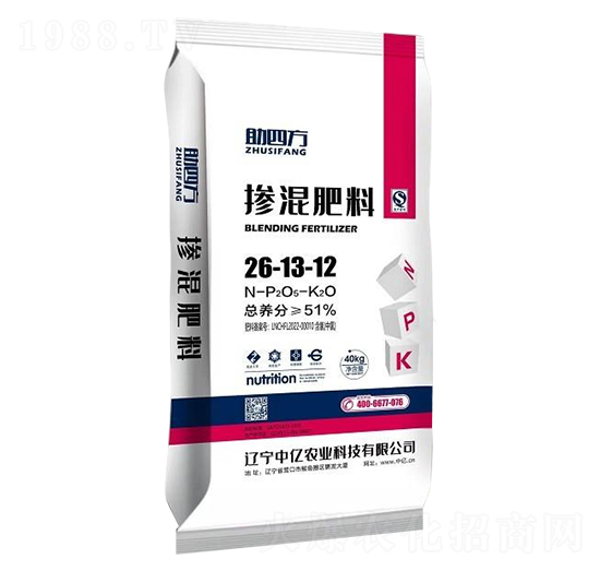 摻混肥料26-13-12-助四方-中億農(nóng)業(yè)