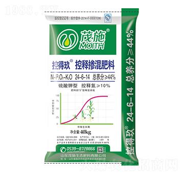 緩釋摻混肥料24-6-14-控得玖-茂施生態(tài)肥