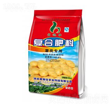 薯類配方復(fù)合肥18-8-16-宜施壯