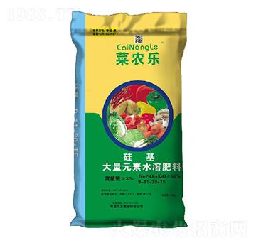 硅基大量元素水溶肥9-11-30+TE-菜農(nóng)樂-帝益肥