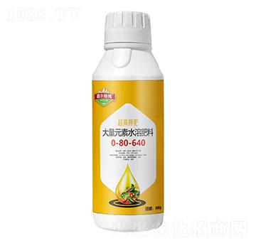 大量元素水溶肥料0-80-640-霸爾綠博