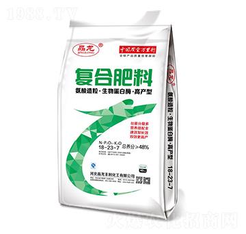 氨酸造粒·生物蛋白酶·高產(chǎn)型復(fù)合肥料18-23-7-晶龍-中仁集團(tuán)