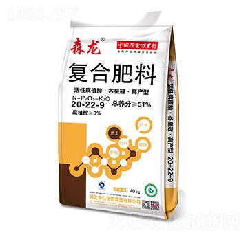 活性腐殖酸·谷皇冠·高產型復合肥料20-22-9-森龍-中仁集團