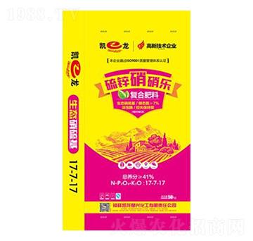 高塔硝硫基復合肥料17-17-17-硫鋅硝硝樂-凱龍化工
