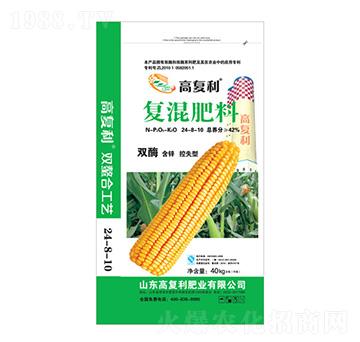 雙酶控失型復混肥料24-8-10-高福利肥業(yè)