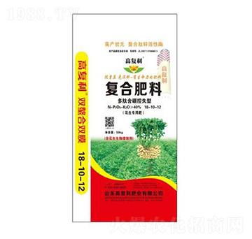 多肽含硼控失型復(fù)合肥料18-10-12-高福利肥業(yè)