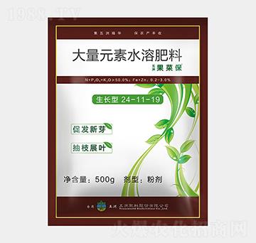 生長型大量元素水溶肥料24-11-19-果菜保-新維生物