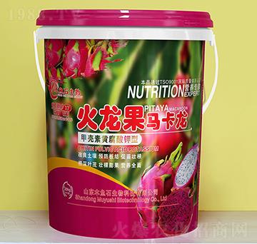 甲殼素黃腐酸鉀型-火龍果馬卡龍-木魚(yú)石生物