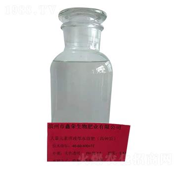 大量元素清液型水溶肥40-60-400+TE-鑫榮