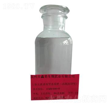 大量元素清液型水溶肥0-500-500+TE-鑫榮