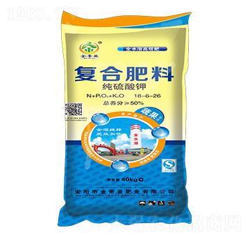 純硫酸鉀復(fù)合肥料18-6-26-金帝亞