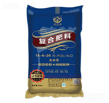 高塔純硫酸鉀復(fù)合肥料18-6-26-金帝亞