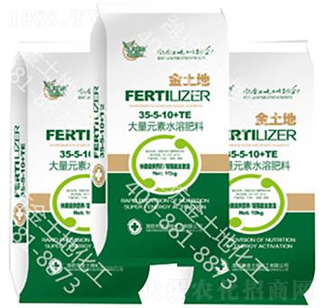 大量元素水溶肥料35-5-10+TE-金土地