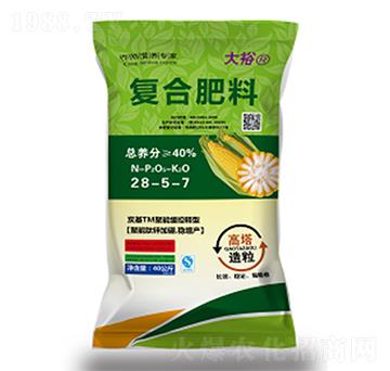 玉米專用復合肥料28-5-7-大裕-藍鵬肥業(yè)