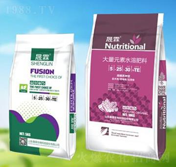 高磷高鉀型大量元素水溶肥5-25-30+TE-晟霖生物