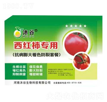 西紅柿專用抗病膨大著色防裂套餐-沐谷生物