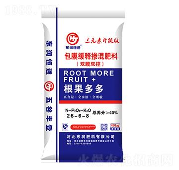 包膜緩釋摻混肥料26-6-8-根果多多-東潤肥料