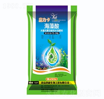 大量元素功能性水溶肥料30-10-10+TE+2Mg-魔力卡海藻酸-鴻康生物