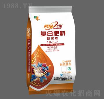 穩(wěn)定性復合肥料19-5-7-兩氮一芯-九禾股份