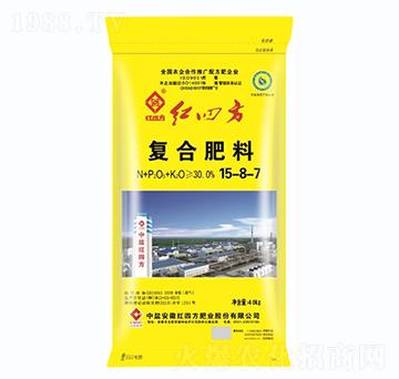 氯基復合肥料15-8-7-紅四方